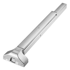 Door Push Bar Panic Exit Device, 31' Stainless Steel Commercial Emergency Exit Door Push Bar with Exterior Lever and 3 Keys