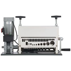 Electric Wire Stripper Machine, 0.06-1.57 in, 11 Channel Automatic Copper Cable Stripper, 370W Wire Stripper Tool with Manual Hand Crank Mode