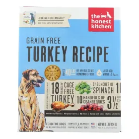 The Honest Kitchen Embark / Grain Free Turkey Dog Food / 10 Lb.